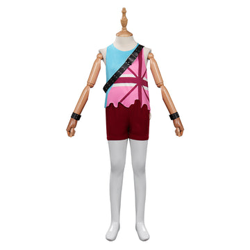 Anime One Piece Red Tony Chopper Niños Cosplay Disfraz Traje Fiesta